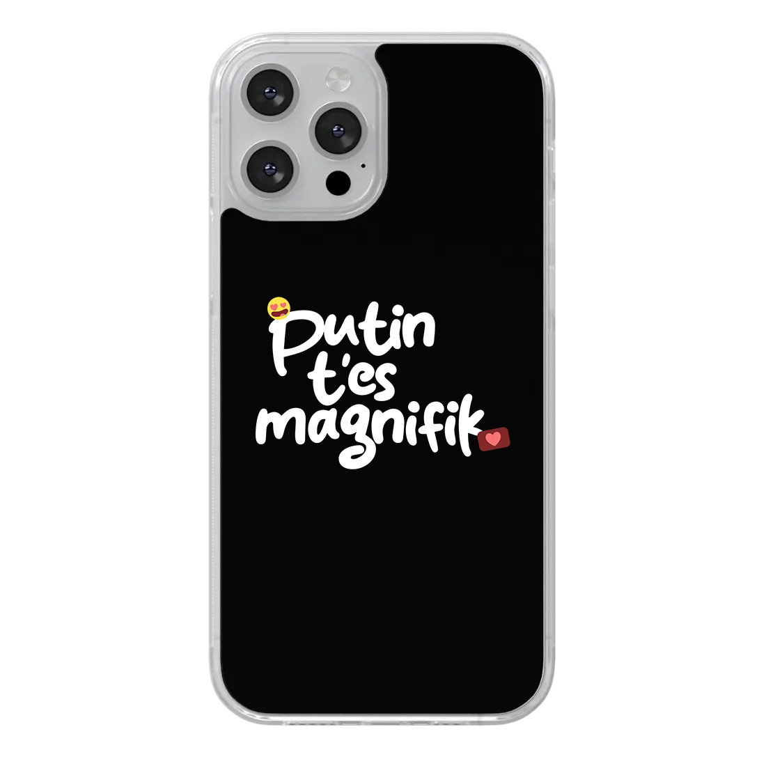 Coque Putin t'es magnifique Noire