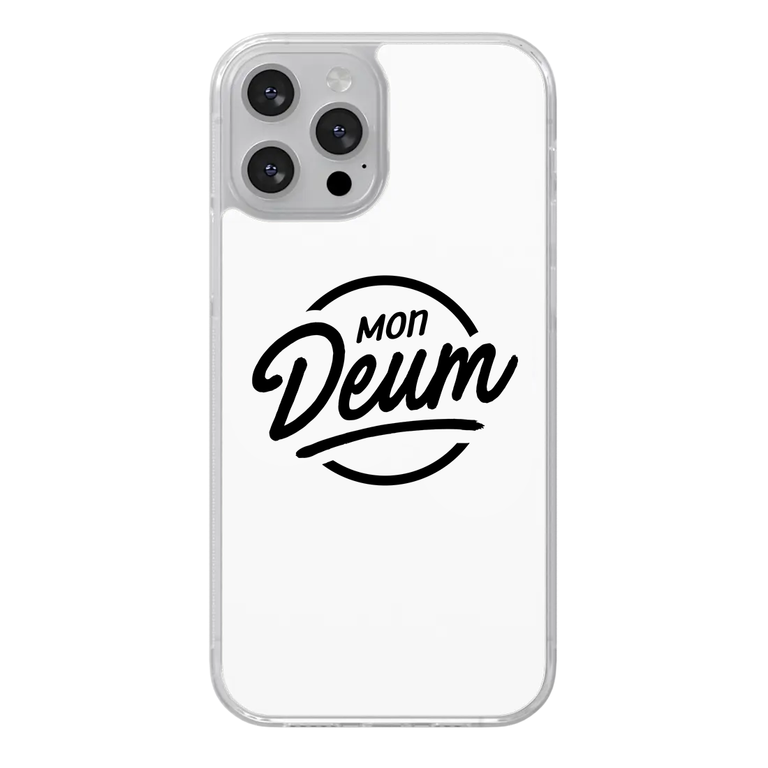 Coque Mon Deum Blanche