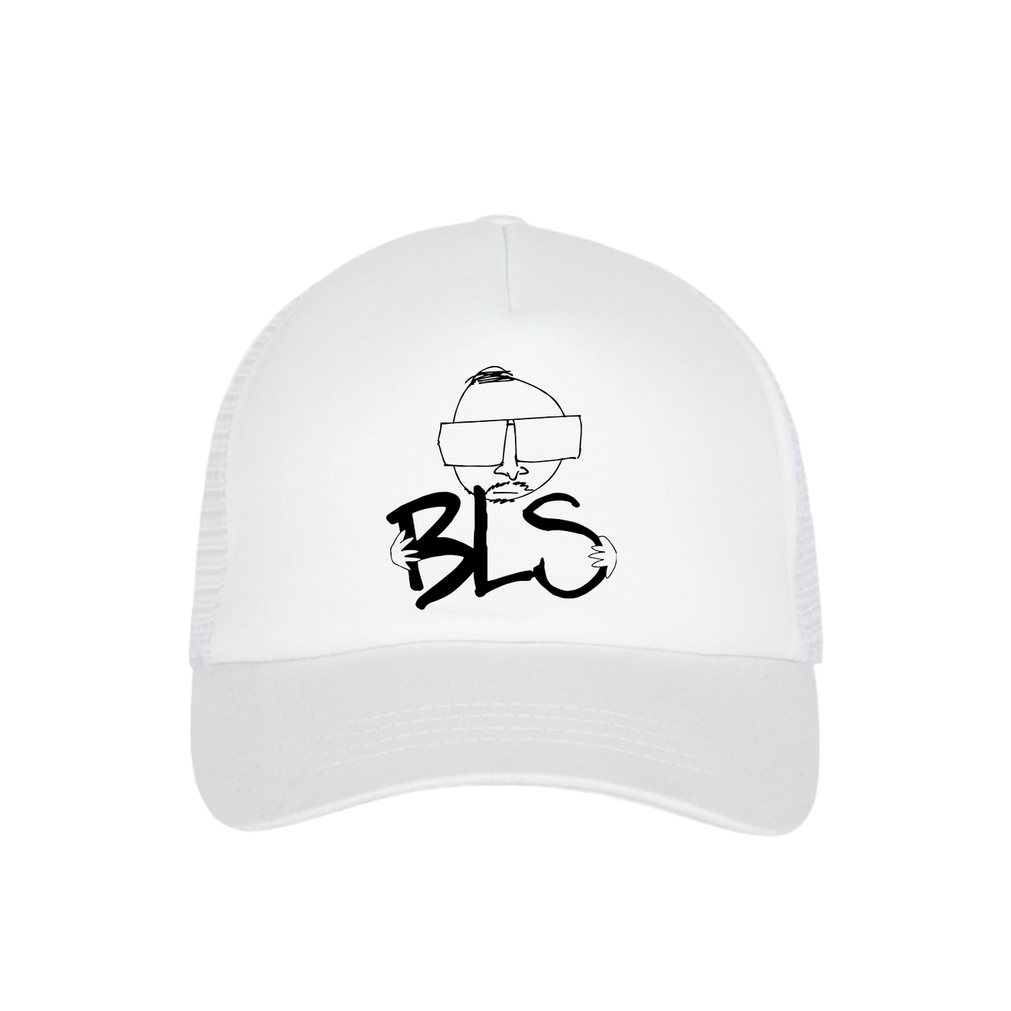 Casquette Trucker BLS Blanc