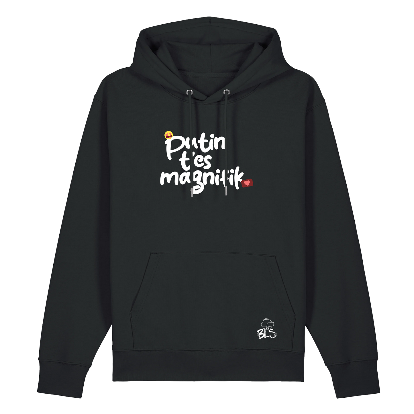 Sweat Classique BLS Putin t'es magnifik Noir