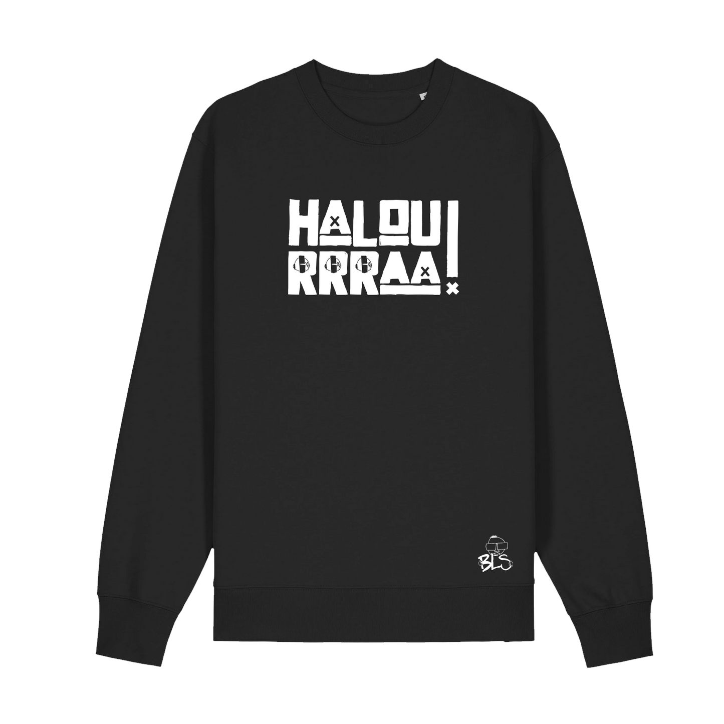 Sweat Col Rond Haloura Noir