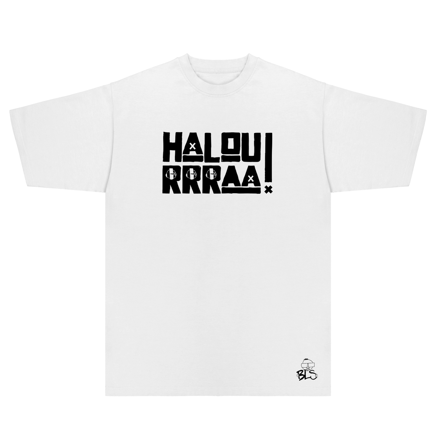 Tshirt Oversize BLS Haloura Blanc