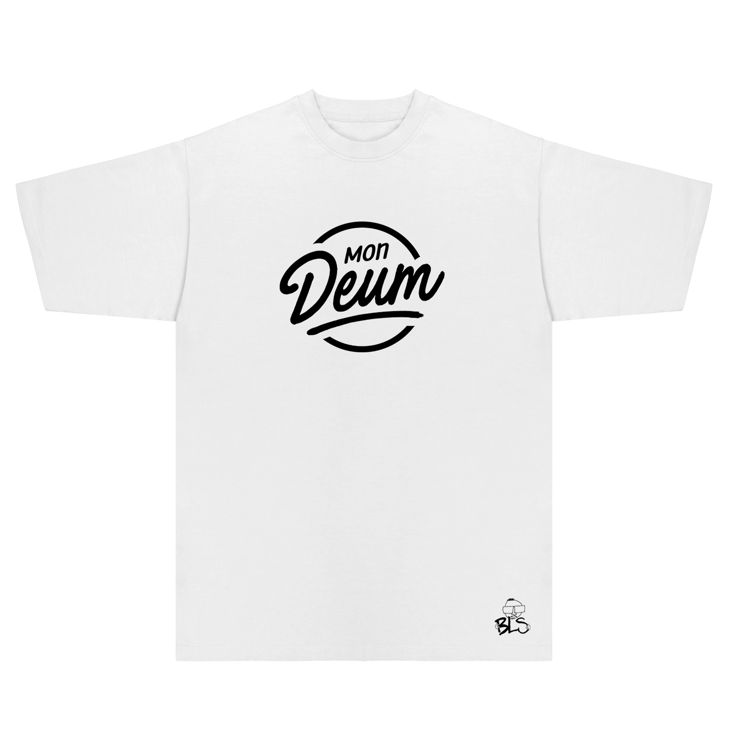 Tshirt Oversize BLS Mon deum Blanc