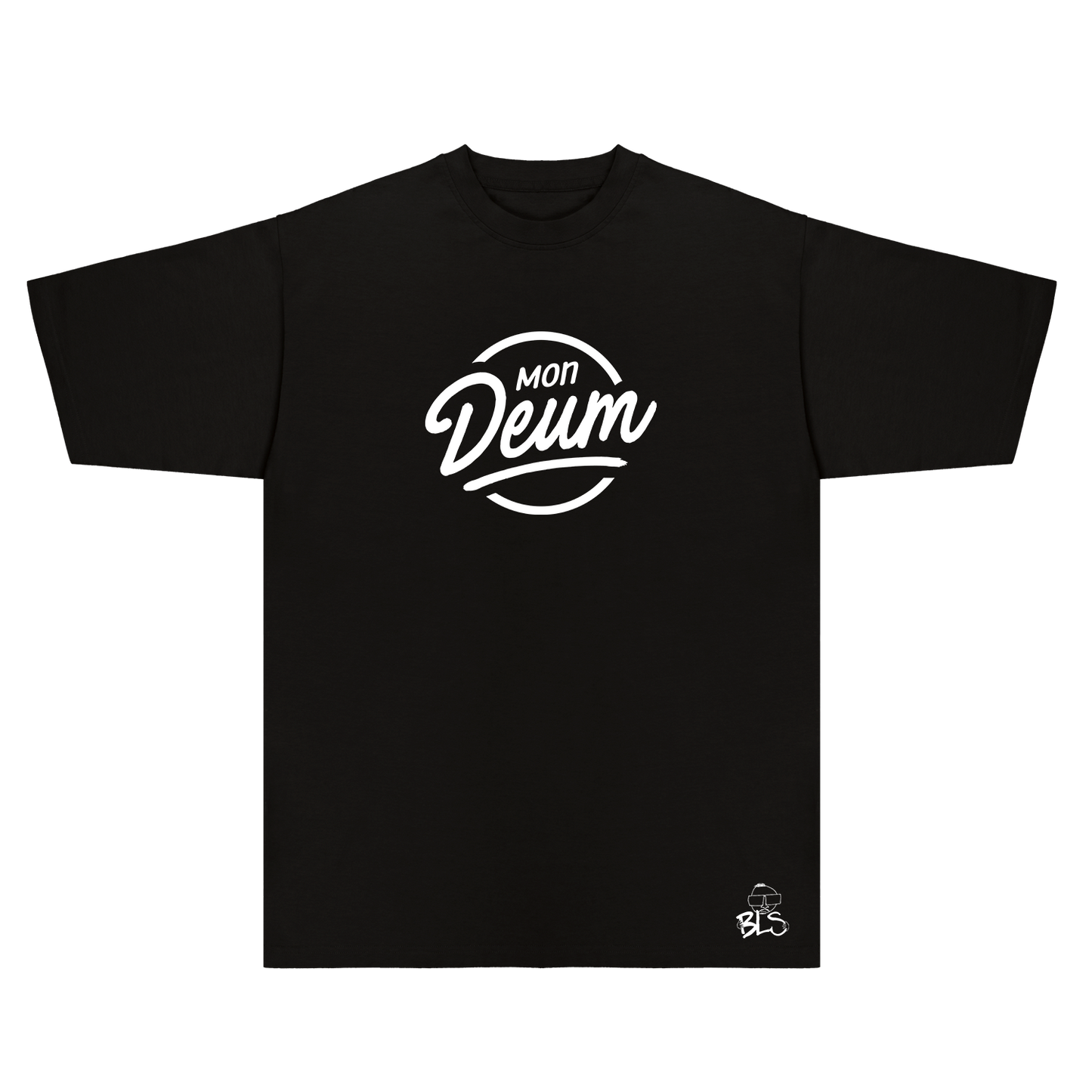 Tshirt Oversize BLS Mon deum noir